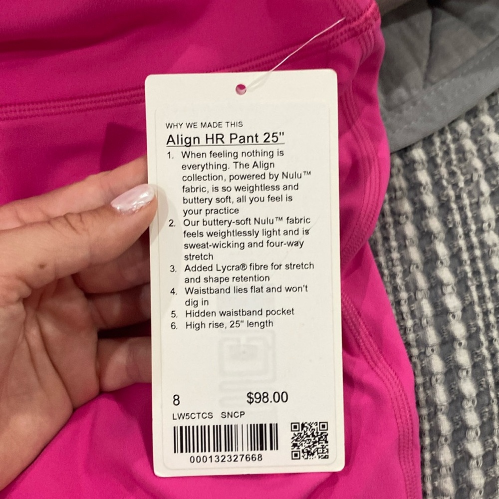Never worn